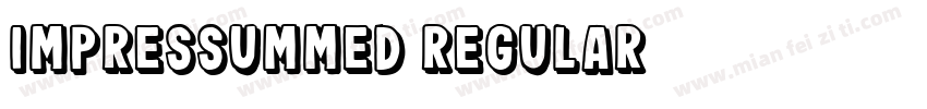 ImpressumMed Regular字体转换